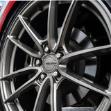 20" Velgen VF5 Grey Forged Concave Wheels Rims Michelin Tires Fits Ford Mustang