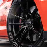 19" Velgen VF5 Satin Black Concave Wheels Rims Fits Infiniti G37 G37S