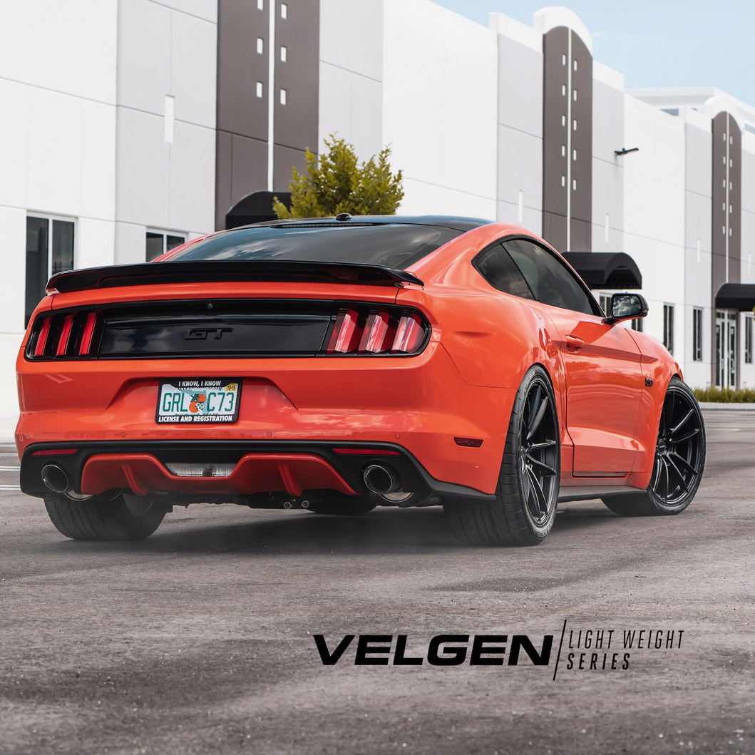 19" Velgen VF5 Satin Black 19x9.5 19x10.5 Concave Wheels Rims Fits Tesla Model 3