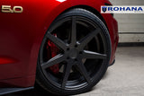19" ROHANA RC7 GRAPHITE CONCAVE WHEELS RIMS FITS INFINITI M37 M56