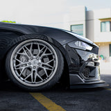 19" Rohana RFC3 Silver Concave Wheels Rims Fits Mercedes CL550 CL63