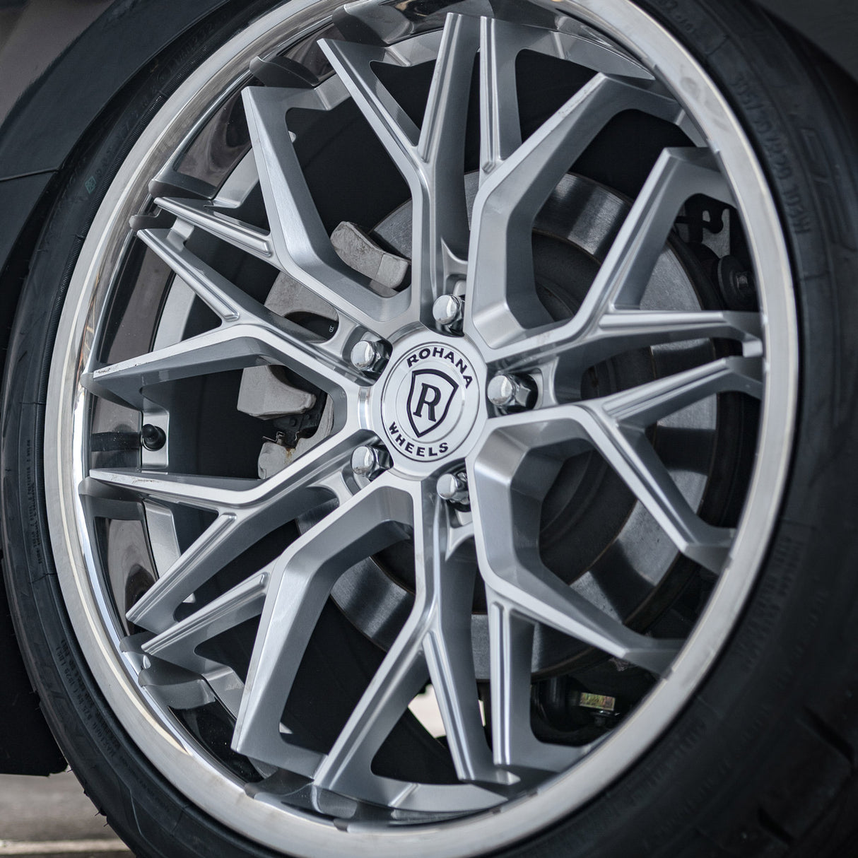 19" Rohana RFC3 Silver Concave Wheels Fits Lexus IS200 IS250 IS350