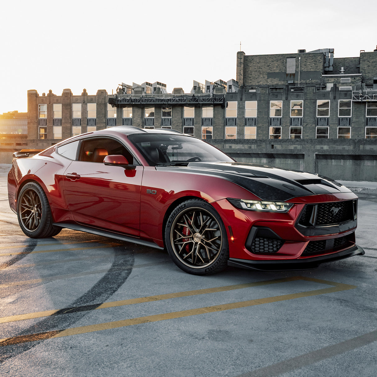 19" Rohana RFC3 Black 19x8.5 Concave Wheels Rims Fits Audi C7 A6