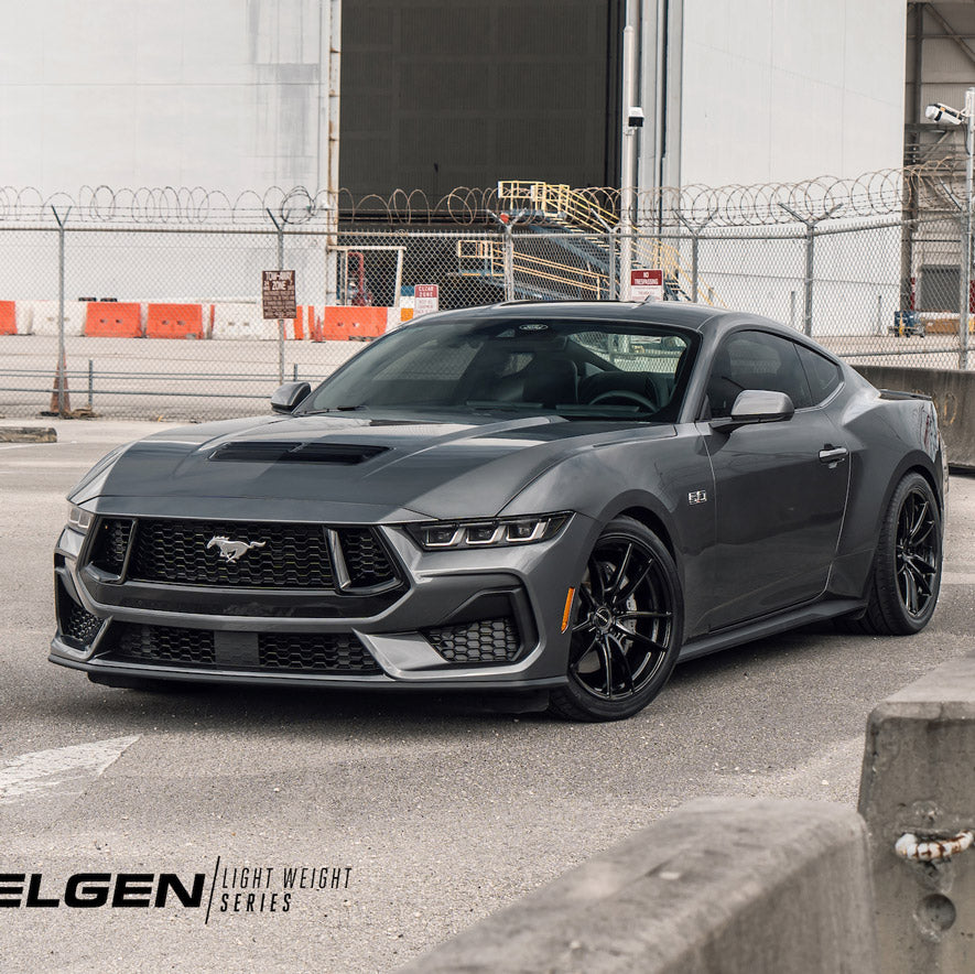 19" Velgen VF5 Gloss Black 19x10 19x11 Concave Wheels Rims Fits Ford Mustang