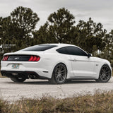 20" Velgen VF5 Grey Forged Concave Wheels Rims Michelin Tires Fits Ford Mustang