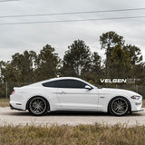 20" Velgen VF5 Grey Forged Concave Wheels Rims Michelin Tires Fits Ford Mustang