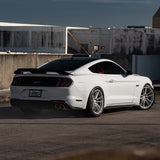 19" Velgen VF5 Gloss Silver 19x10 19x11 Concave Wheels Rims Fits Ford Mustang GT