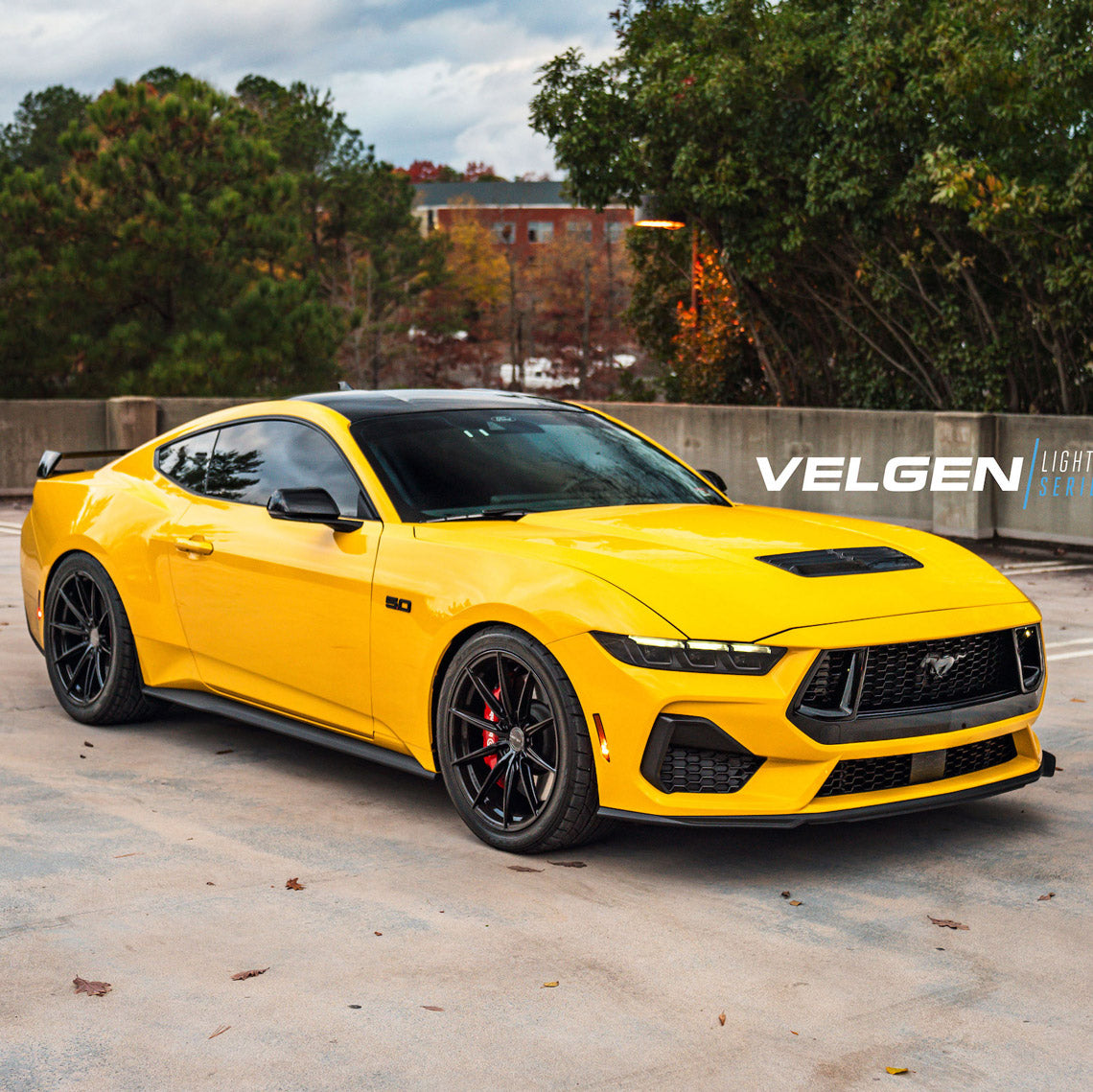 20" Velgen VF10 Gloss Black Concave Wheels Rims Fits Ford Mustang