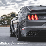 20" Velgen Classic5 Satin Black Concave Wheels Rims Fits Mustang Shelby GT350