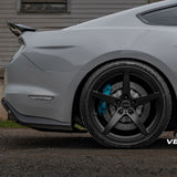 20" Velgen Classic5 Satin Black Concave Wheels Rims Fits Mustang Shelby GT350