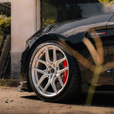 20" MV Forged MVF5 Silver 20X9 20X10.5 Concave Wheels Rims Fits Mustang S550