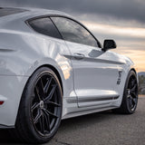 20" HRE FF21 Black Forged Concave Wheels Rims Fits 2015-2022 Ford Mustang