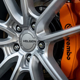 19" Velgen VF5 Gloss Silver 19x10 19x11 Concave Wheels Rims Fits Ford Mustang