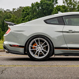 19" Velgen VF5 Gloss Silver 19x10 19x11 Concave Wheels Rims Fits Ford Mustang