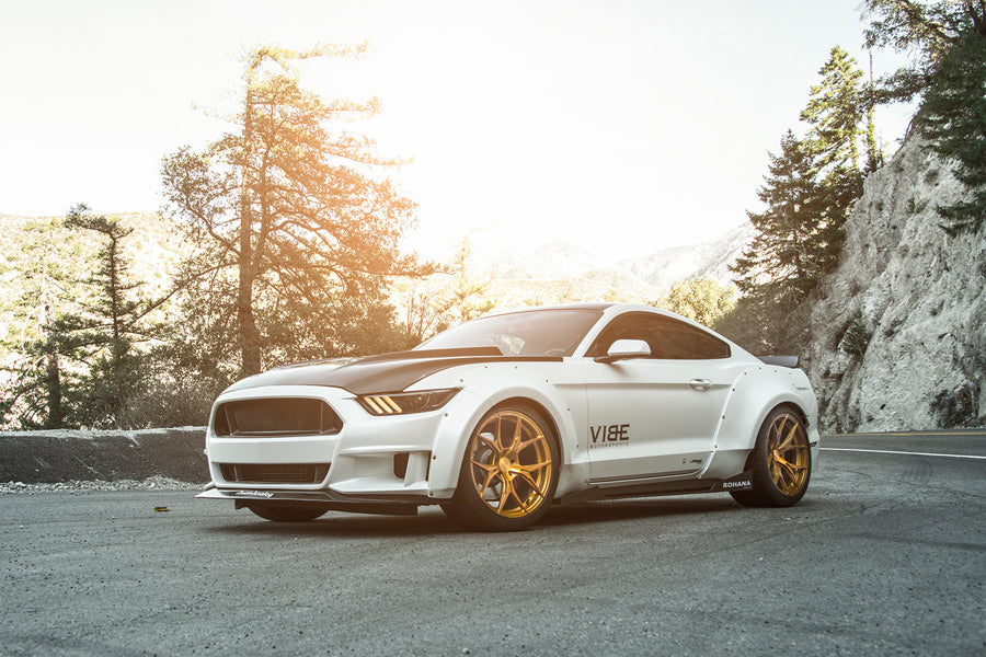 20" ROHANA RFX5 GOLD FORGED CONCAVE WHEELS RIMS FITS BENZ R230 SL550 SL63