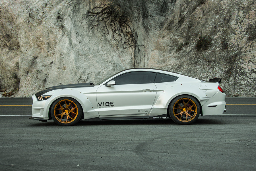 20" ROHANA RFX5 GOLD FORGED CONCAVE WHEELS RIMS FITS BENZ R230 SL550 SL63