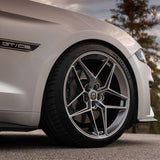 20" HRE FF11 Silver Forged Concave Wheels Rims Fits 2015-2022 Ford Mustang