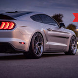 20" HRE FF11 Silver 20x10 20x11 Forged Concave Wheels Rims Fits Ford Mustang