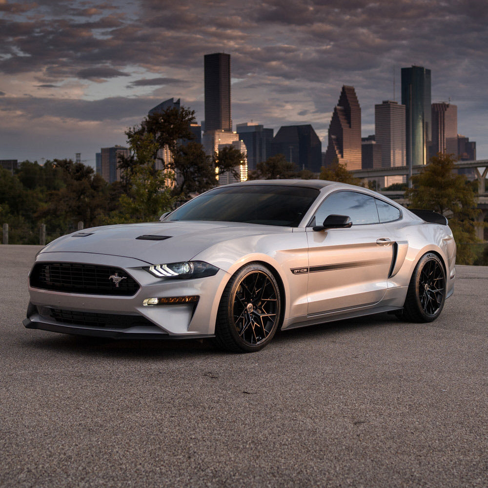 20" HRE FF10 Black Forged Concave Wheels Rims Fits Honda Civic Type R FK8