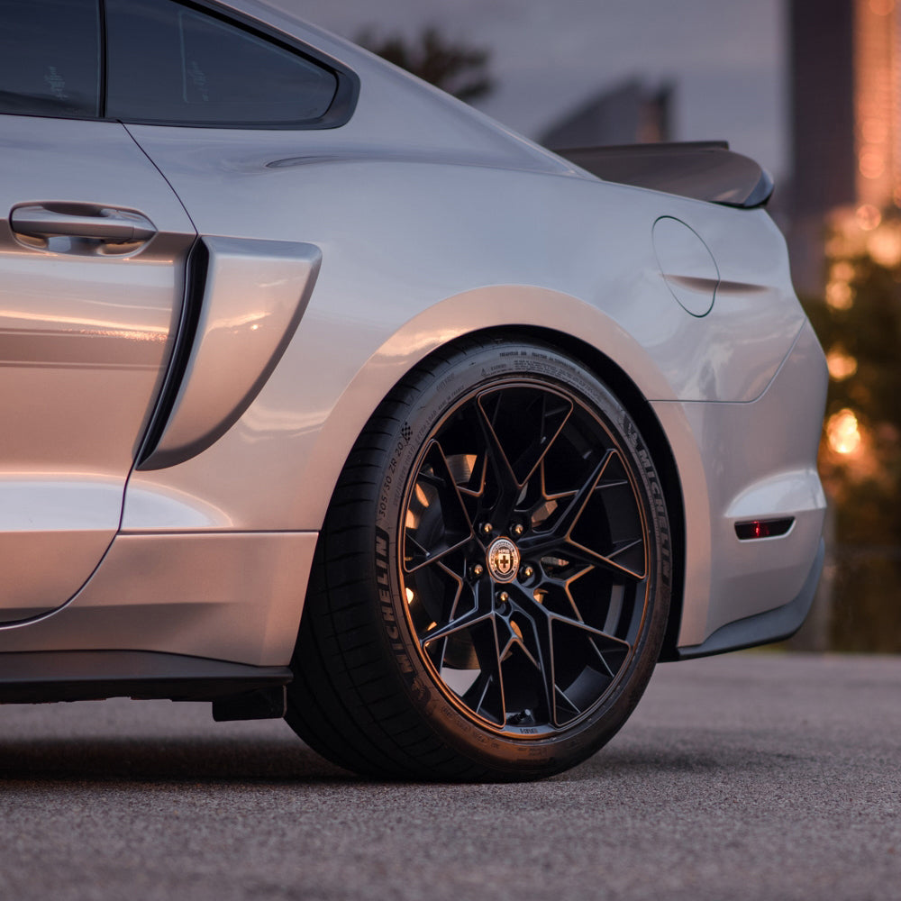 20" HRE FF10 Black Forged Concave Wheels Rims Fits Honda Civic Type R FK8