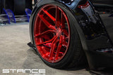 21" STANCE SF03 SILVER CONCAVE WHEELS RIMS FITS BMW G11 G12 740 750 760