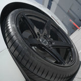 20" Velgen Classic5 Gloss Black Concave Wheels Rims Fits Ford Mustang S197