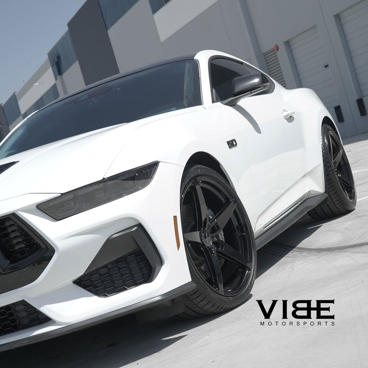 20" Velgen Classic5 Gloss Black Concave Wheels Rims Fits Ford Mustang