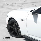 20" Velgen Classic5 Black Concave Wheels Rims Fits Ford Mustang Shelby GT350