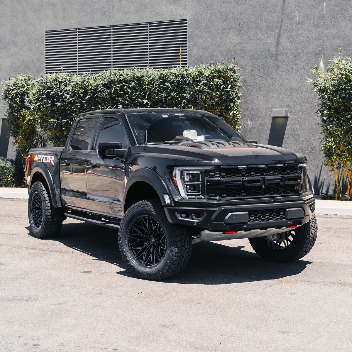 22" AL13 FR86 Black 22x10 Concave Wheels Rims Fits Ford F150 2015-2020