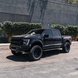 22" AL13 FR86 Black 22x9.5 Concave Wheels Rims Fits Ford F150 2015-2020