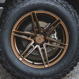22" Rohana RFV1 Bronze Forged Wheels Rims Fits 2019-2022 Chevrolet Silverado