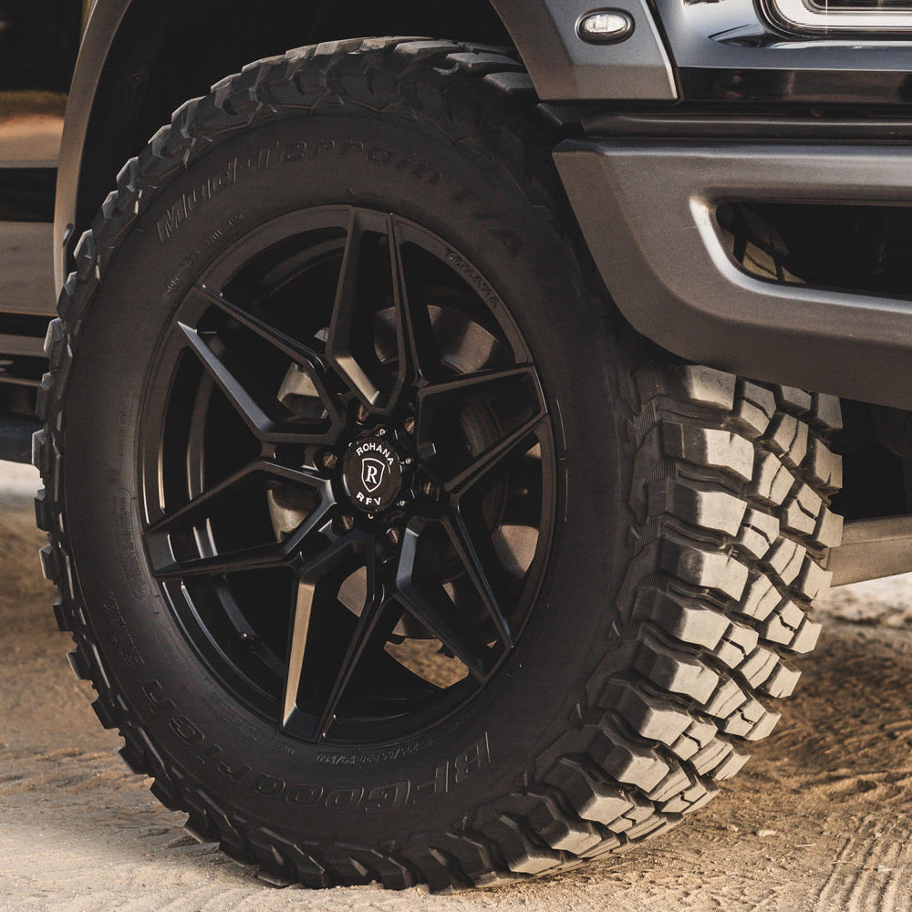 20" Rohana RFV2 Black Forged Wheels Rims Fits 1999-2007 Chevrolet Silverado