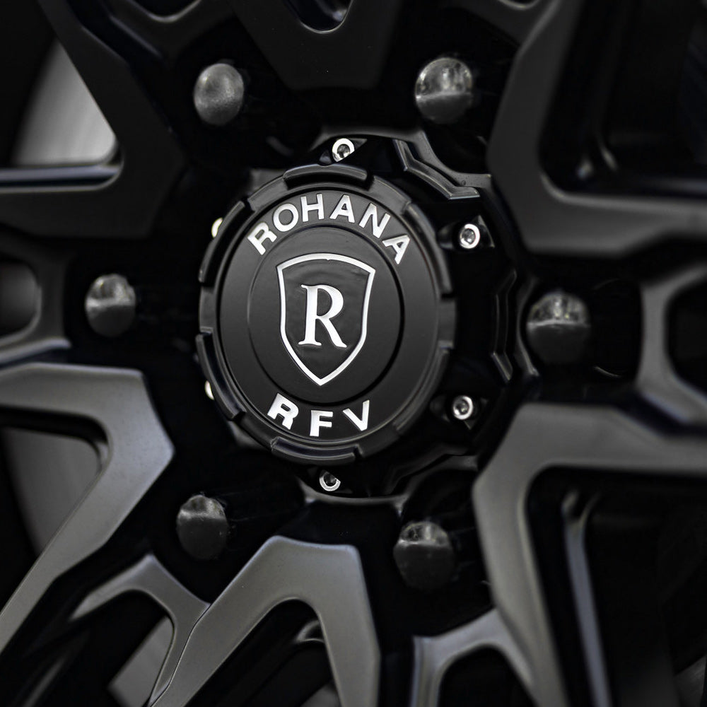 20" Rohana RFV1 Black 20x9.5 Forged Wheels Rims Fits 2019-2022 Ram 1500