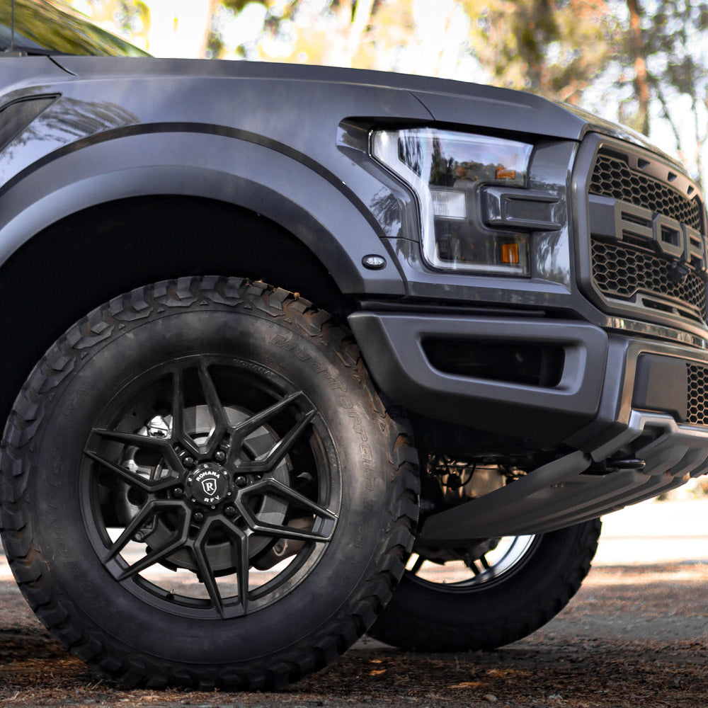 20" Rohana RFV2 Black Forged Wheels Rims Fits 2014-2018 GMC Sierra 1500