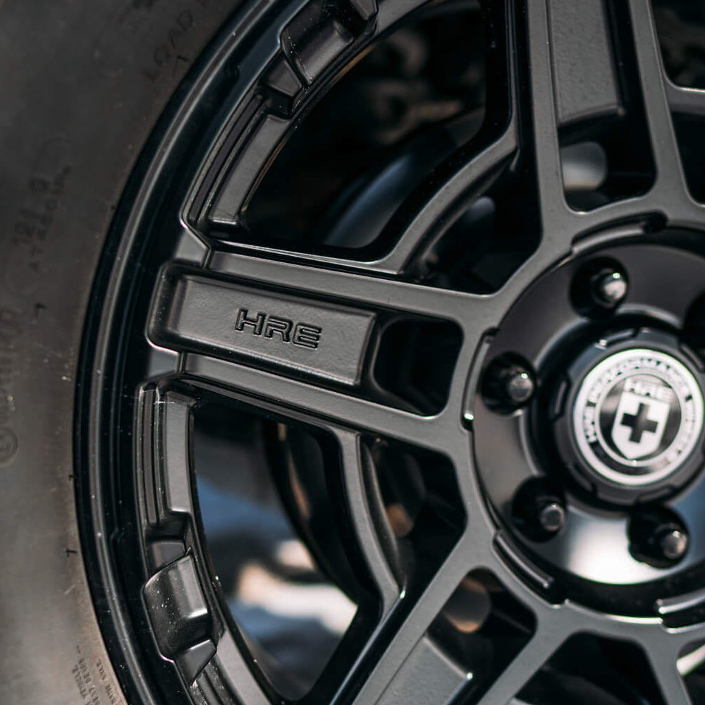 20" HRE FT1 Black 20x9 Concave Wheels Rims 2007-2014 Chevrolet Silverado 1500