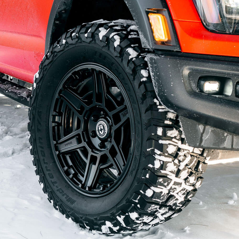 20" HRE FT1 Black 20x9 Concave Wheels Rims 2007-2014 Chevrolet Silverado 1500