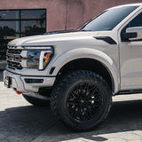 24" AL13 FR86 Black 24x10 Concave Wheels Rims Fits Ford F150 2021 and Up