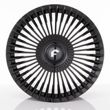 24" Forgiato Trimestre-M Black Concave Wheels Rims Fits Land Rover Range Rover