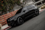 24" Forgiato Trimestre-M Black Concave Wheels Rims Fits Land Rover Range Rover