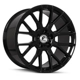 20" Forgiato Flow 001 Black Forged Concave Wheels Rims Fit Jaguar XJRS XJS