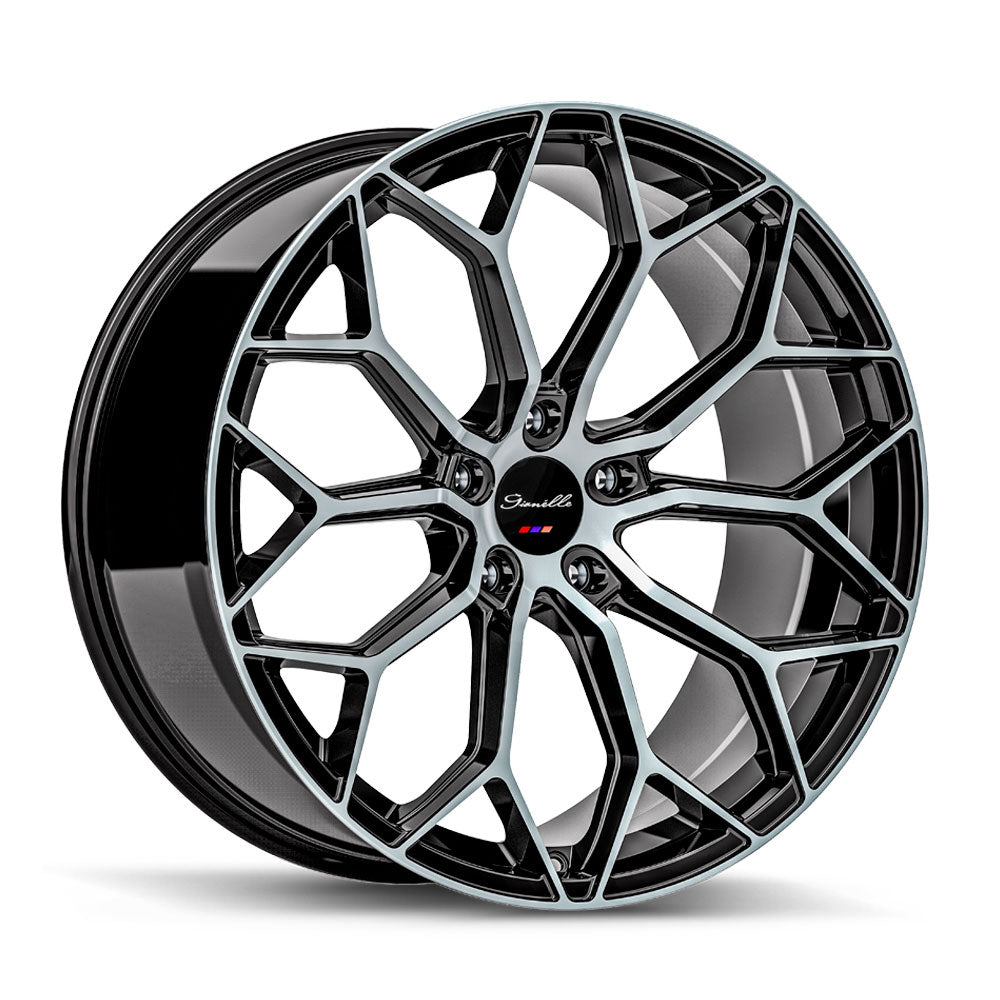 22" Gianelle Monte Carlo Machined 22x9 22x10.5 Wheels Rims Fits BMW E70 X5