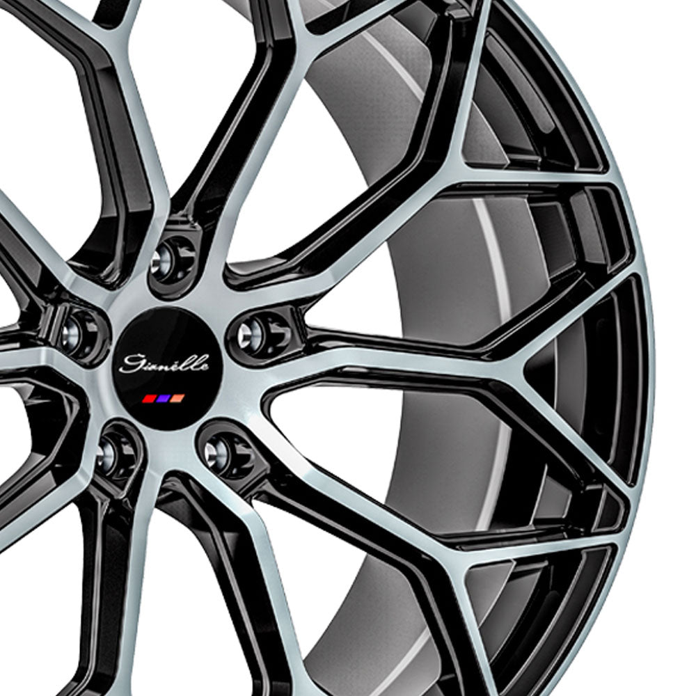 22" Gianelle Monte Carlo Machined 22x9 22x10.5 Wheels Rims Fits BMW E70 X5