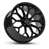 22" Gianelle Monte Carlo Black Concave Wheels Rims Fits Benz CL550 CL600 CL63