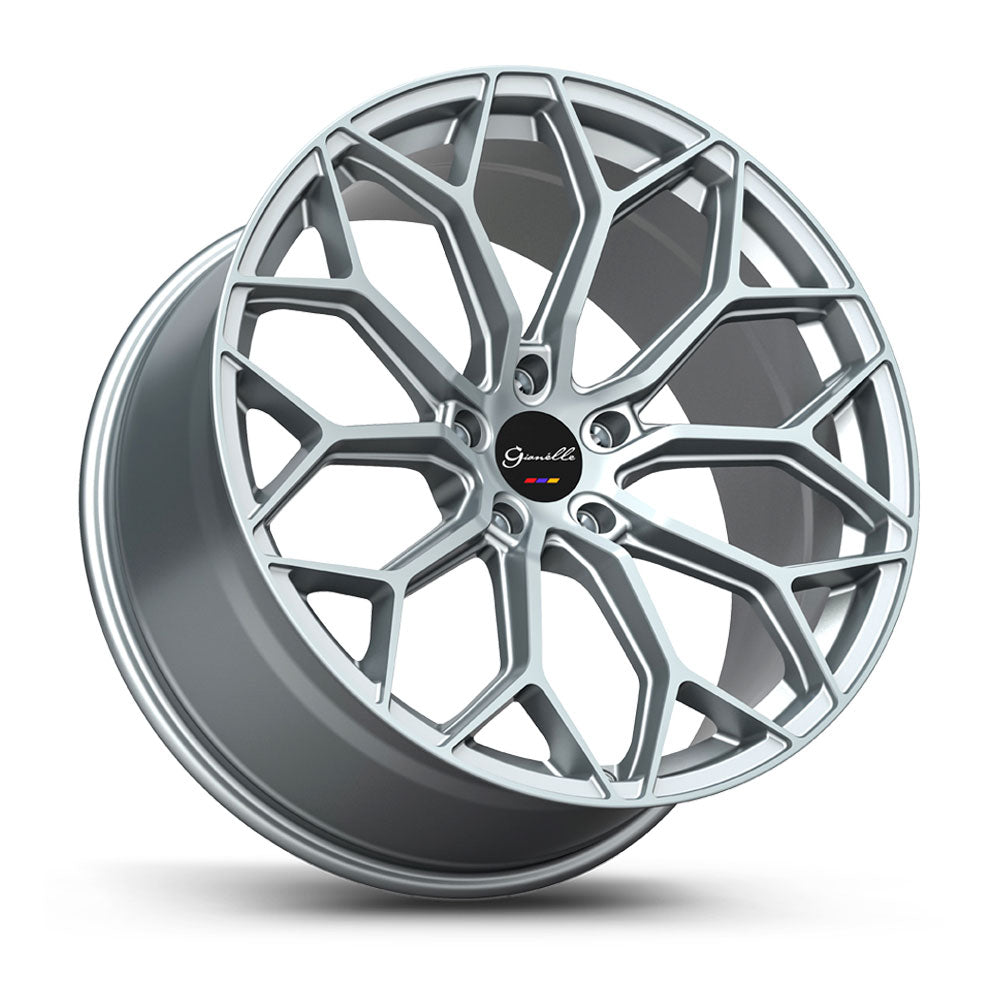22" Gianelle Monte Carlo Silver 22x9 Concave Wheels Rims Fits Lexus RX350 RX450h