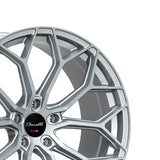 22" Gianelle Monte Carlo Silver 22x9 Concave Wheels Rims Fits Lexus RX350 RX450h