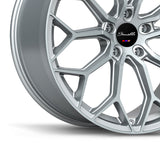 22" Gianelle Monte Carlo Silver 22x9 Concave Wheels Rims Fits Lexus RX350 RX450h