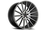 22" GIANELLE VERDI MACHINED BLACK CONCAVE WHEELS RIMS FITS BMW E71 E72 X6