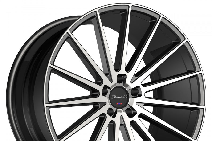 22" GIANELLE VERDI MACHINED BLACK CONCAVE WHEELS RIMS FITS BMW E71 E72 X6