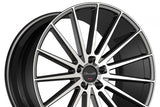 22" GIANELLE VERDI MACHINED BLACK CONCAVE WHEELS RIMS FITS BMW E71 E72 X6
