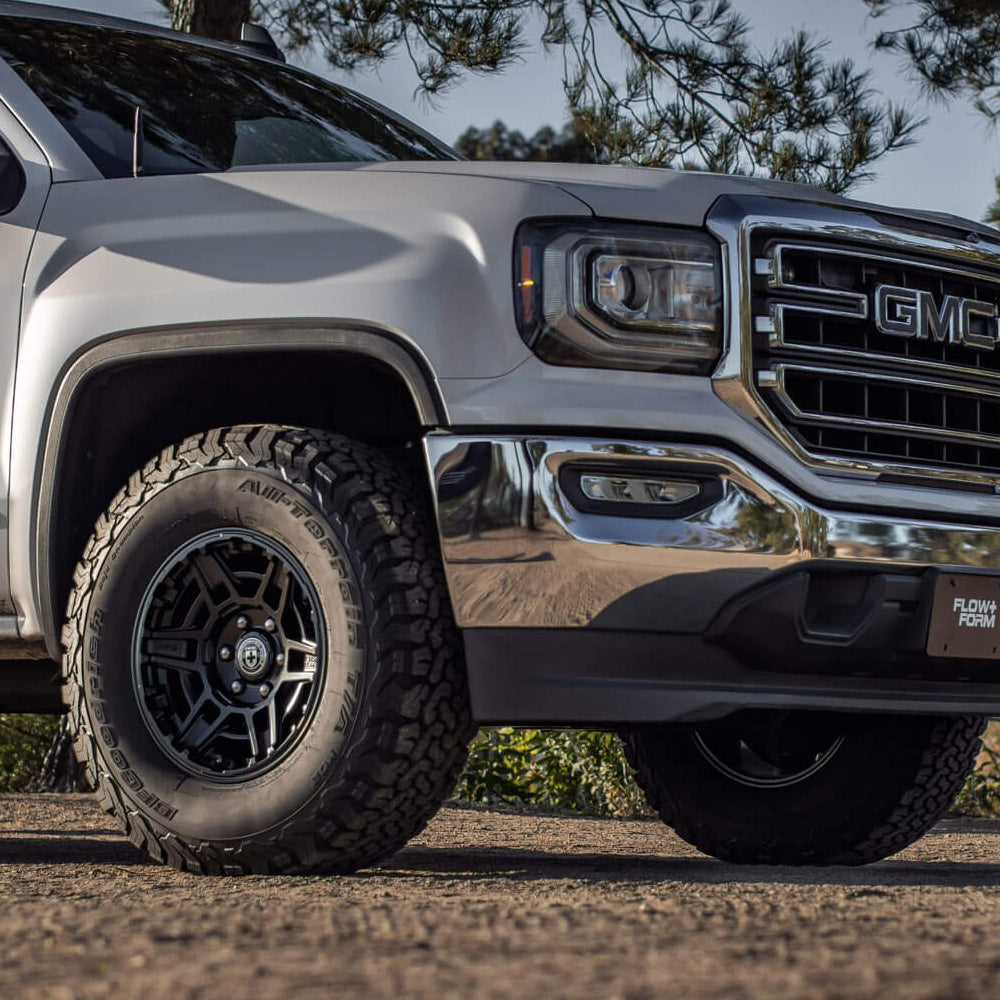 20" HRE FT1 Black 20x9 Concave Wheels Rims 2014-2018 Chevrolet Silverado 1500